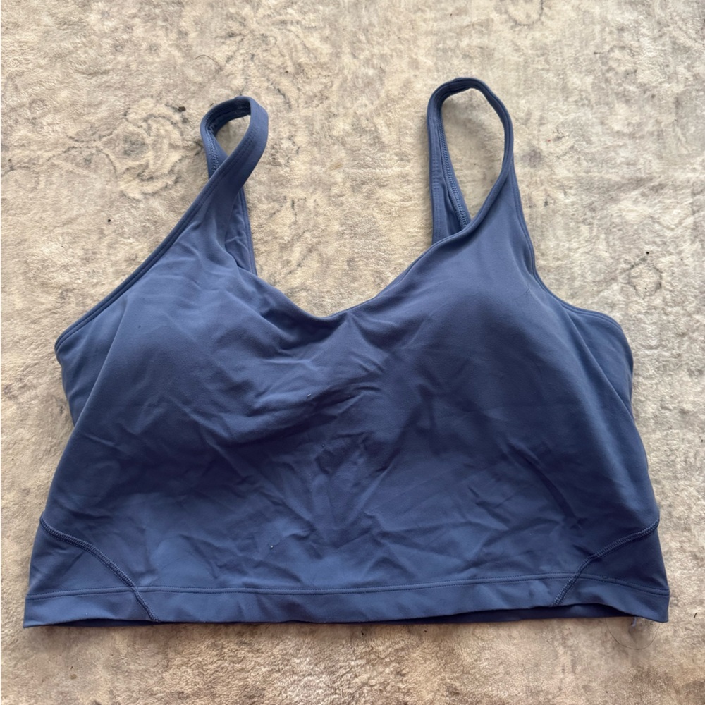 Lululemon Athletica Blue Tank Top